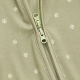 Mameluco con cierre Lion Footprint Bamboo