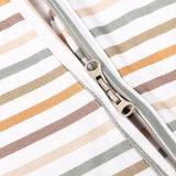 Mameluco con cierre Farm Stripes Bamboo