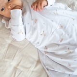 Forest friends print bamboo baby sleeping bag (TOG 2.5)