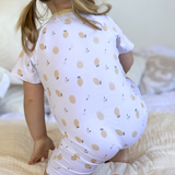 Short Lemons Bamboo Zippy Romper