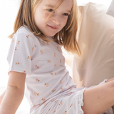 Pijama corto de dos piezas Peaches Bamboo