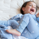Airplane print bamboo baby sleeping bag (TOG 2.5)