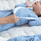 Airplane print bamboo baby sleeping bag (TOG 2.5)