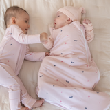 Mameluco con cierre Wild Pink Bamboo