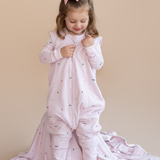 Wild Pink Bamboo Sleeping Bag with Feet