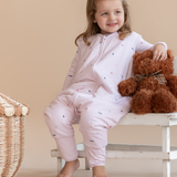 Wild Pink Bamboo Sleeping Bag with Feet