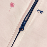 Mameluco con cierre Wild Pink Bamboo