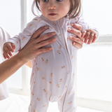 Mameluco con cierre Peaches Bamboo