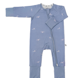 Mameluco con cierre Planes Bamboo