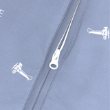 Airplane print bamboo baby wearable blanket sleeping bag with feet