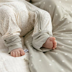 Footprint print bamboo baby sleeping bag