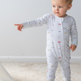 Mameluco con cierre Little Ride Bamboo