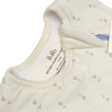 Tulip print bamboo baby wearable blanket sleeping bag