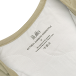 Footprint print bamboo baby sleeping bag with feet (TOG 2.5)