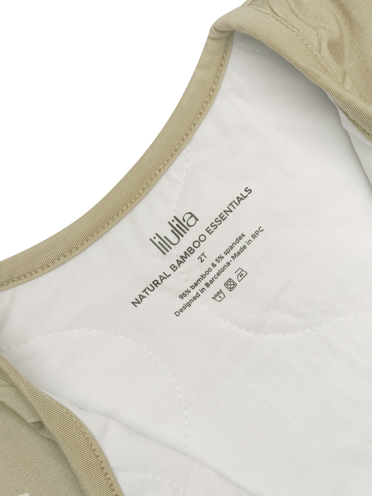 Footprint print bamboo baby sleeping bag with feet (TOG 2.5)