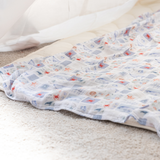 Ocean Life Bamboo Musselin