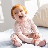 Mameluco con cierre Coral Flower Bamboo