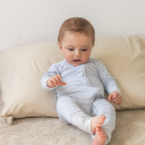 Mameluco con cierre Ride Stripes Bamboo