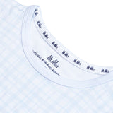 Pijama de dos piezas Blue Vichy Bamboo