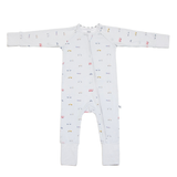 Mameluco con cierre Little Ride Bamboo