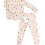 Pijama de dos piezas Little Hearts Bamboo