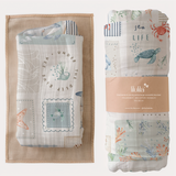 Ocean Life Bamboo Musselin